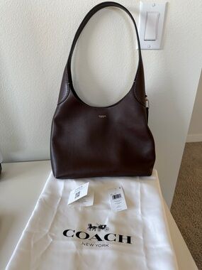 Authentic Coach Maple Brooklyn 28 Shoulder Bag